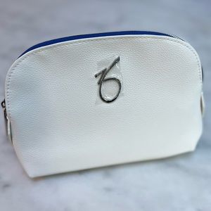 Toiletry bag, faux leather, perfect for travel